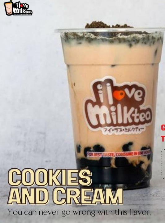 Cookies & Cream Extra Large Milk Tea - I Love Milktea