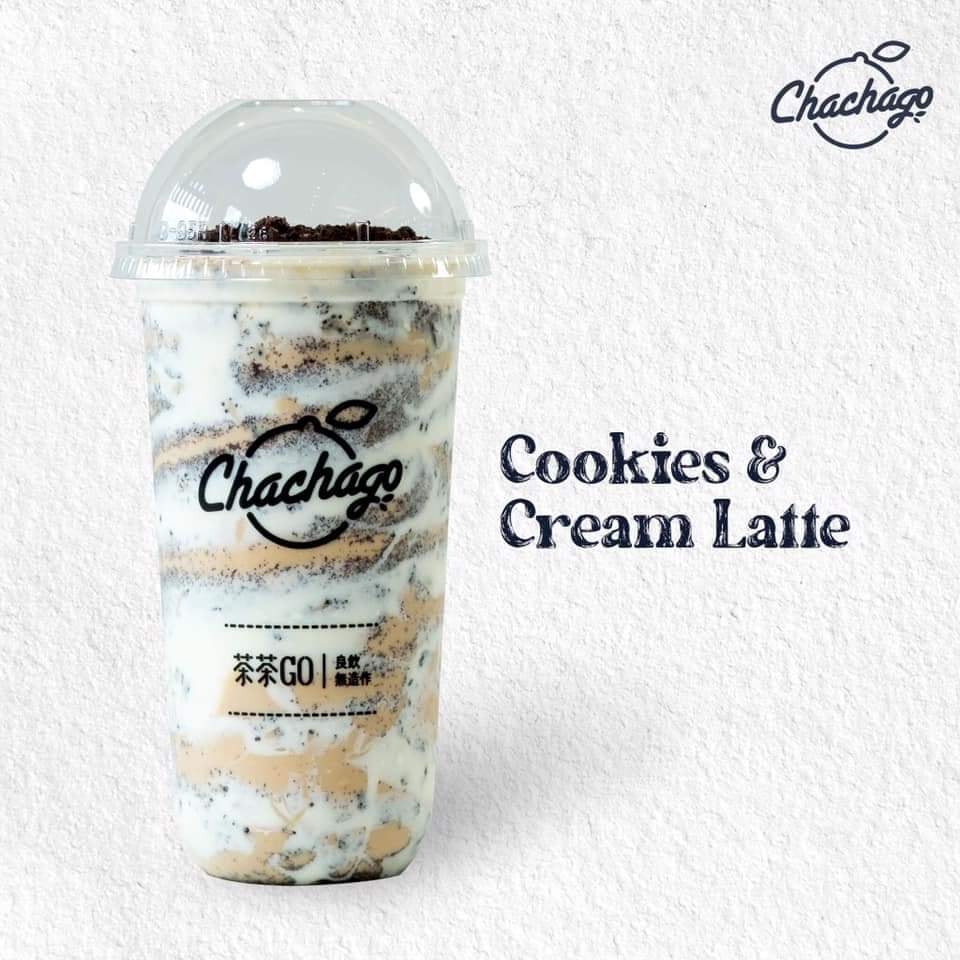 Cookies & Cream Latte Large - Chachago