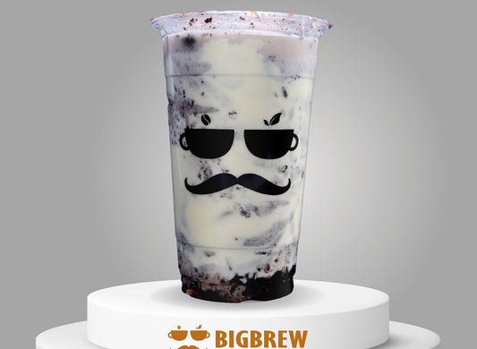 Cookies & Cream w/ Pearls Grande 22oz Milk Tea - Big Brew