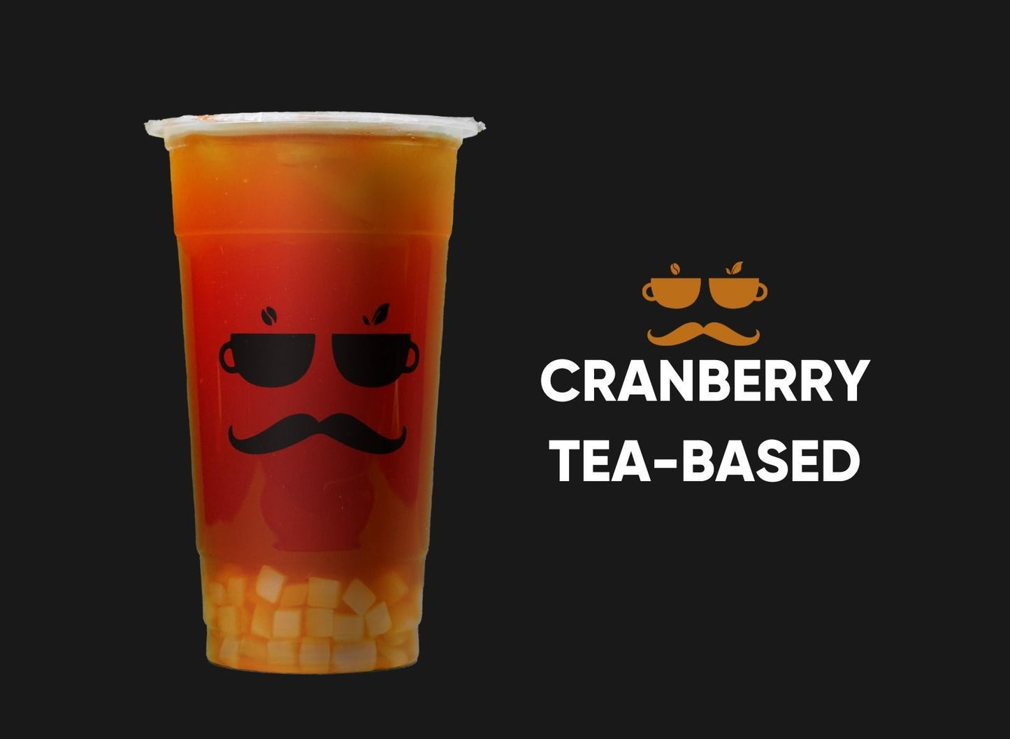 Cranberry w/ Crystals Grande 22oz Fruit Tea - Big Brew