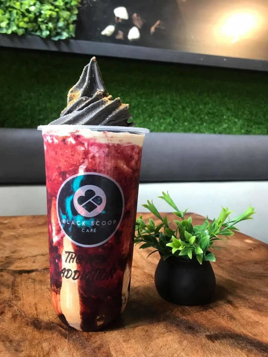 Cream-Based Blueberry Cheesecake Large Frappe - Black Scoop Dagupan