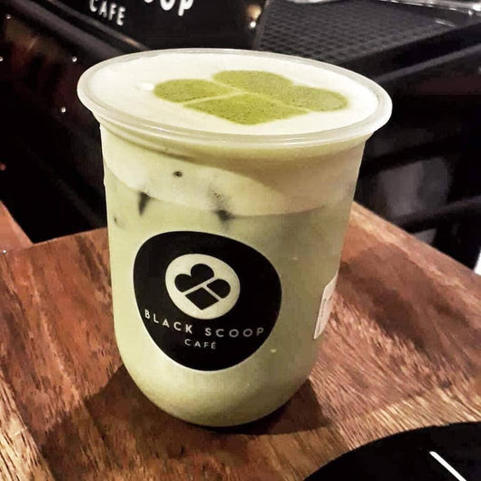 Cream Cheese Matcha Large - Black Scoop Dagupan