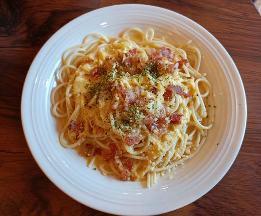 Carbonara Pasta - Instant Venue Cafe