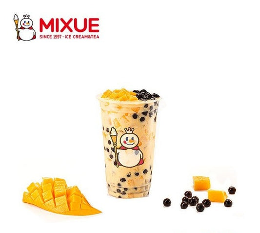 Creamy Mango Boba Medium - Mixue