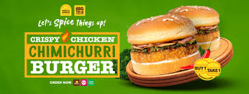 Crispy Chicken Chimichurri Burger Buy 1 Take 1 - Minute Burger