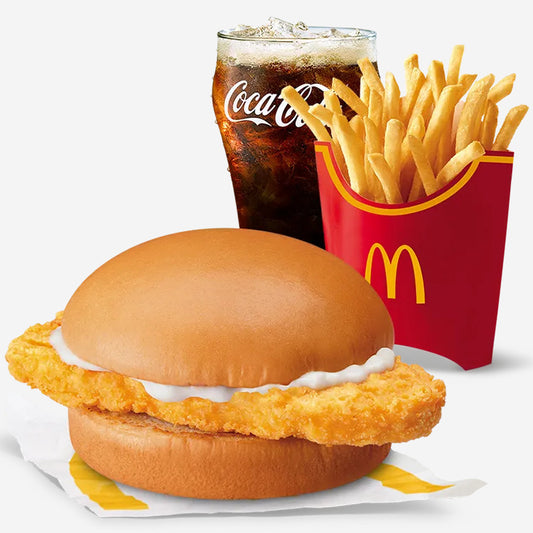 Crispy Chicken Sandwich with Large Fries & Drinks Meal - Mcdonalds