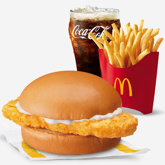 Crispy Chicken Sandwich with Medium Fries & Drinks Meal - Mcdonalds