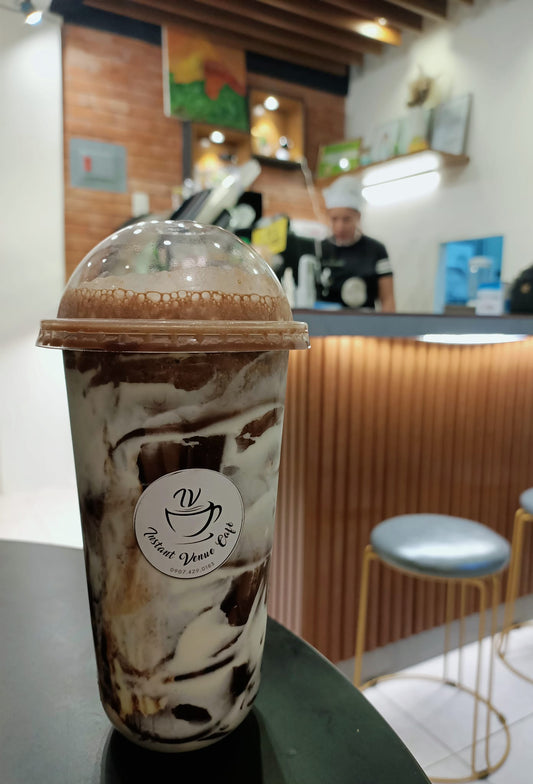 Dark Choco 16 oz Frappe - Instant Venue Cafe