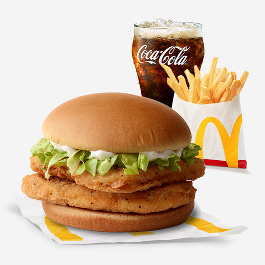 Double McChicken with Small Fries & Drinks Meal - Mcdonald's