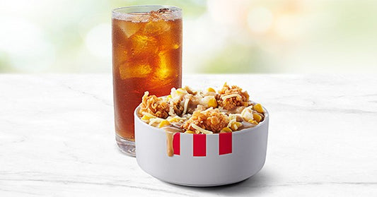 Famous Bowl Meal with Large Drinks -KFC