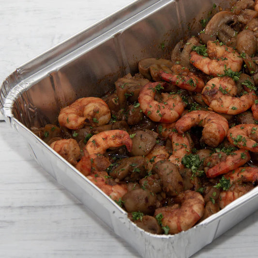 Gambas y Champinon Al Ajillo Party Size - Contis Bakeshop