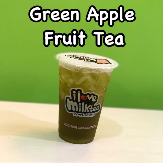 Green Apple Large Fruit Tea - I Love Milktea