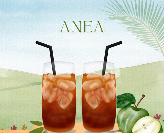 Green Apple Iced Shaken Tea - Anea Cafe