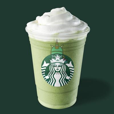 Green Tea Cream Venti 20oz Frappuccino - Starbukcs