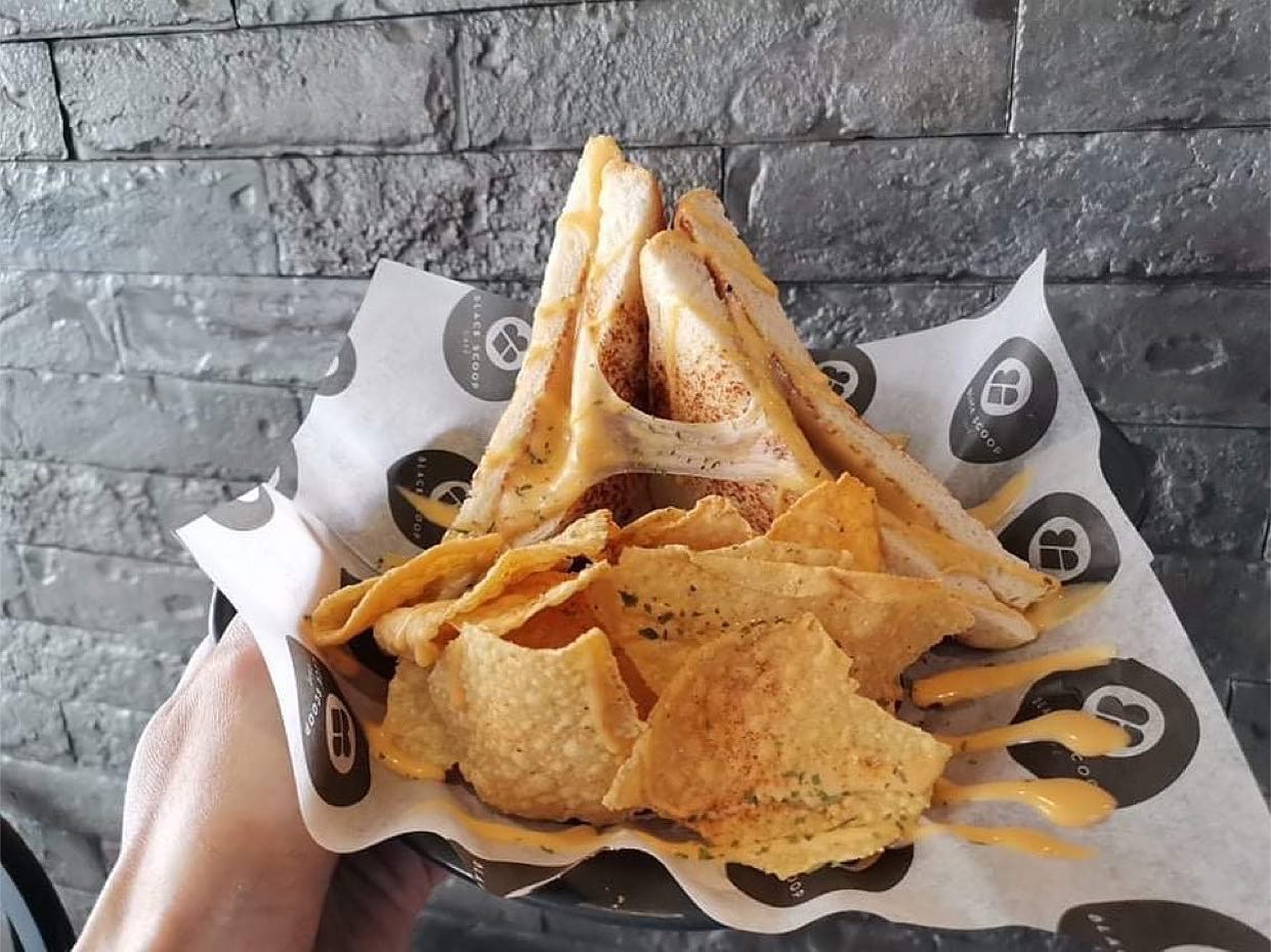 Grilled Cheese Sandwich - Black Scoop Dagupan