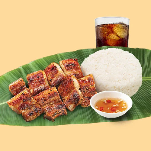 Grilled Liempo with Drink Grilled Pork - Mang Inasal