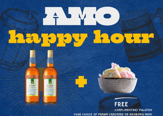 Happy Hour Inuman Promo 2-pcs. 750 ml Empe Lights - Amo Beach Restobar