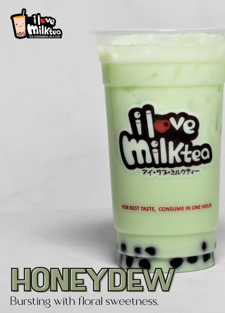 Honeydew Large Milk Tea - I Love Milktea