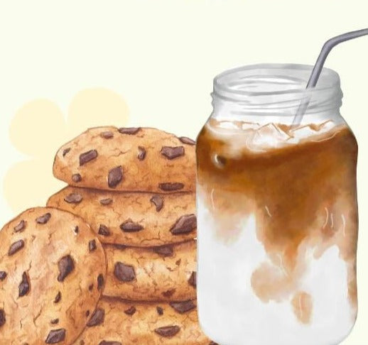 Iced Cookie Butter Latte Coffee - Anea Cafe