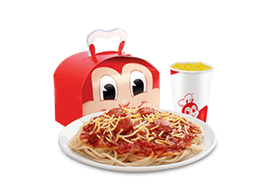 Jolly Spaghetti with Drinks Kiddie Meal - Jollibee