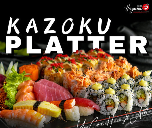 Kazuko Platter - Hagemu Sushi & Ramen Bar