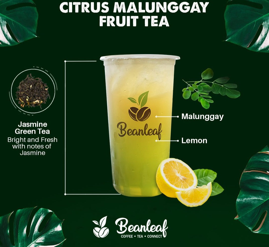 Large Citrus Malunggay  Fruit Tea - Beanleaf