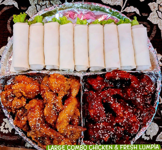 Large Combo Chicken & Fresh Lumpia - Cusina Makoli