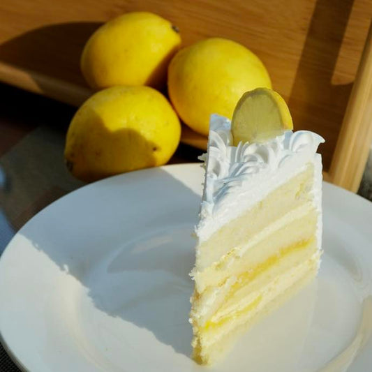 Lemon Cake Slice - Cafe Nabi