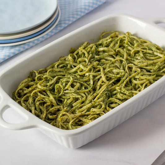 Linguine in Pesto Sauce Party Size - Contis Bakeshop