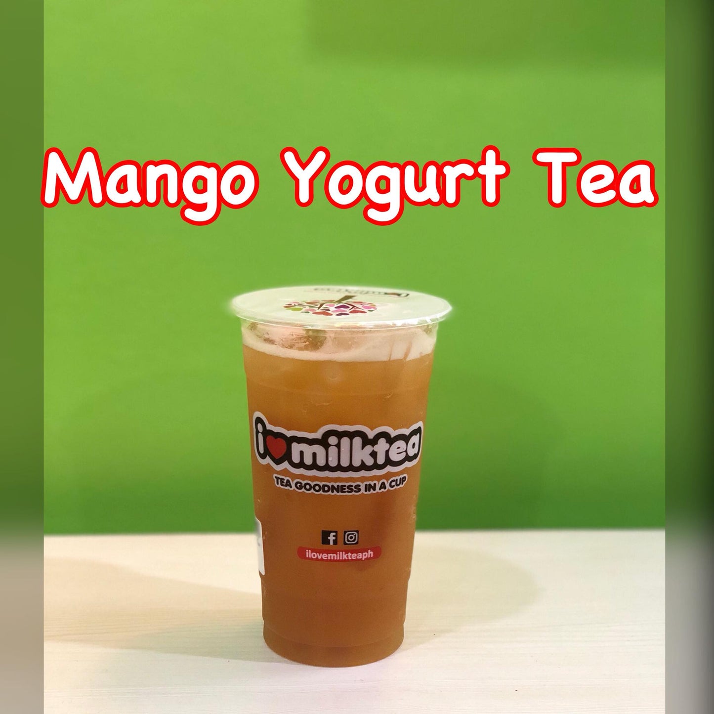 Mango Large Popping Yogurt Tea - I Love Milktea