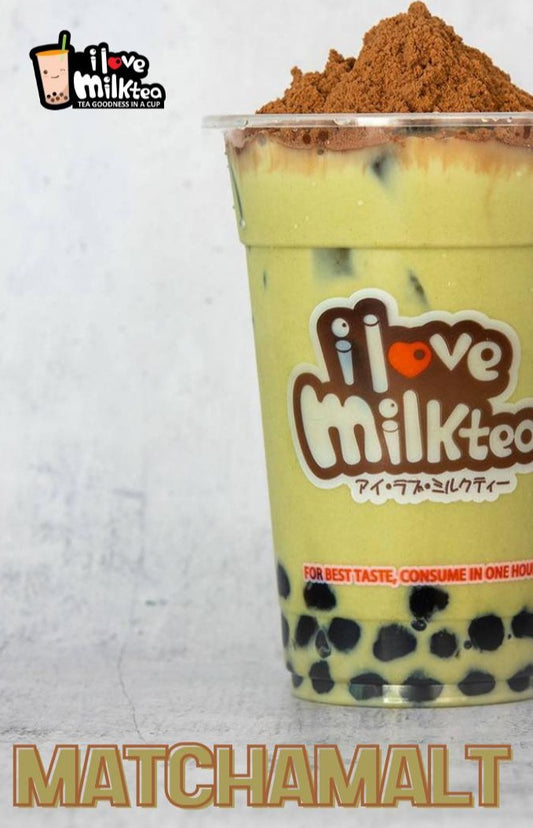 Matchamalt Large Milk Tea - I Love Milktea