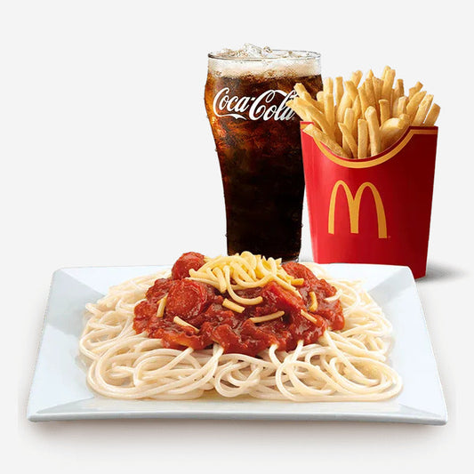 McSpaghetti with Large Fries & Drinks - Mcdonald's