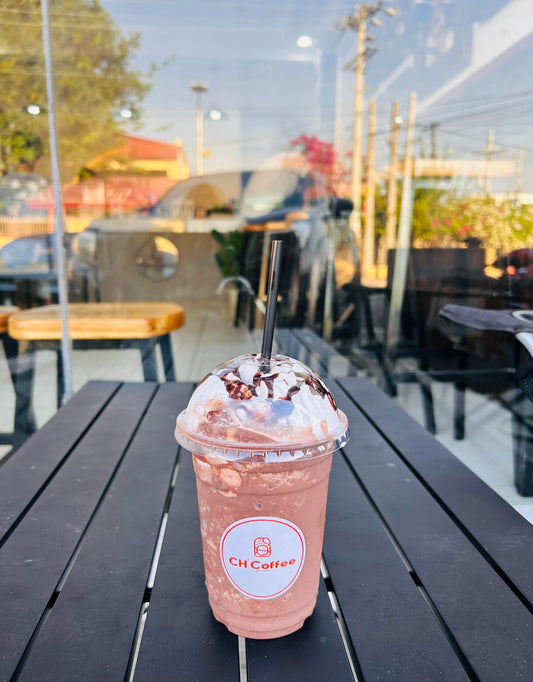 Large Double Chocolate Coffee Based Frappe