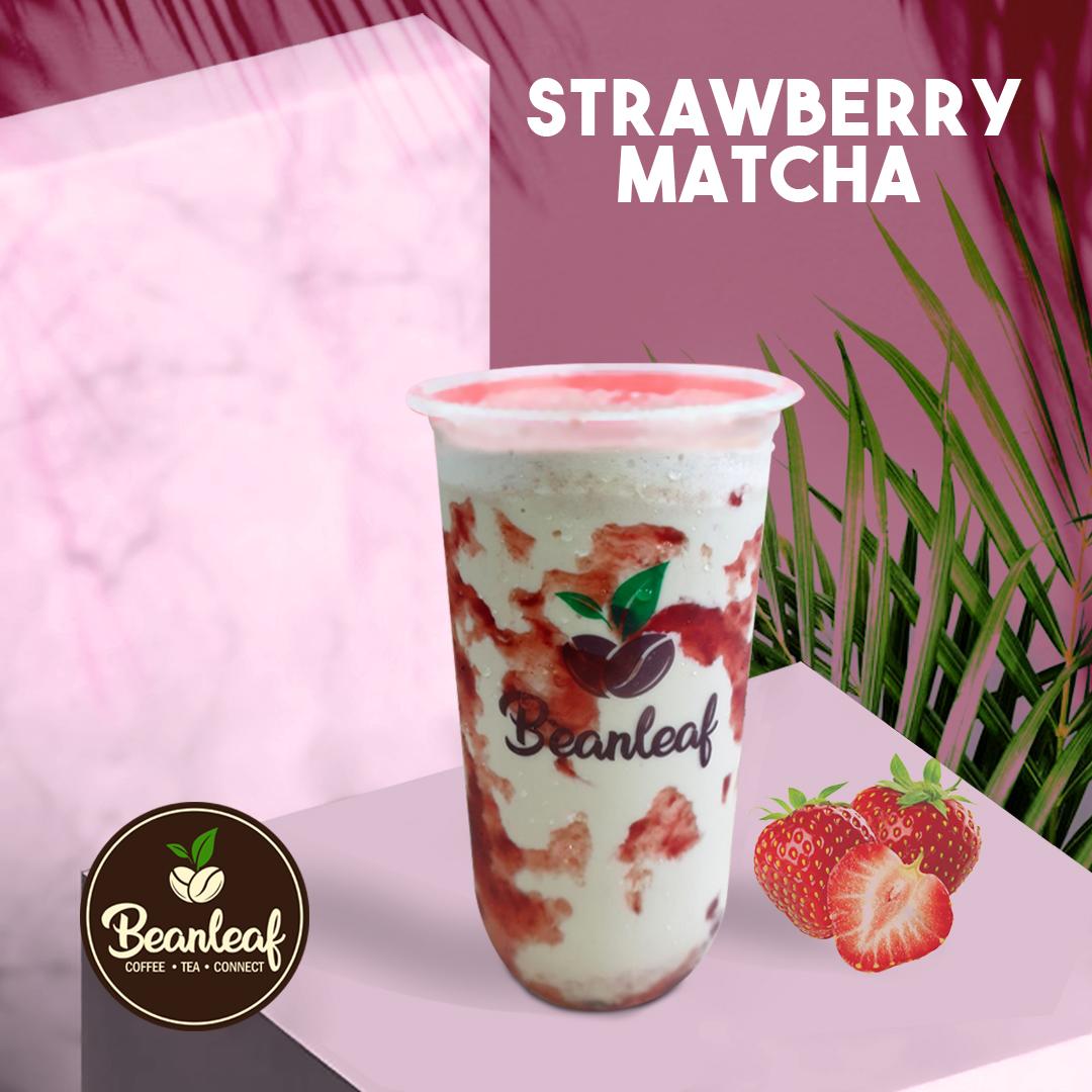 Large Strawberry Matcha Series - Beanleaf