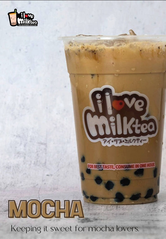 Mocha Large Milk Tea - I Love Milktea