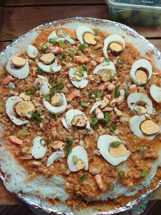 Solo Order Pancit Palabok XL Bilao - Mitch's Desserts