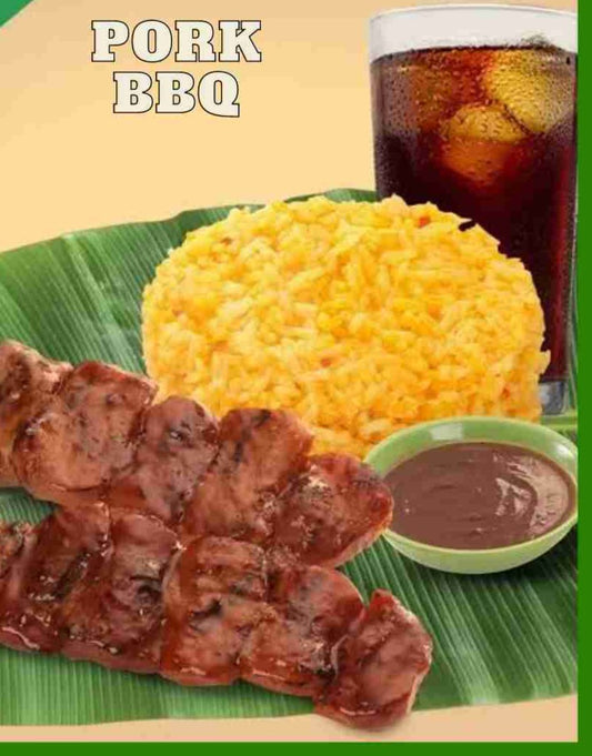 Pork BBQ with Drink Grilled Pork - Mang Inasal