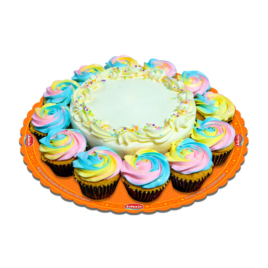 Rainbow Pastel Cake - Jelexie Bakeshop