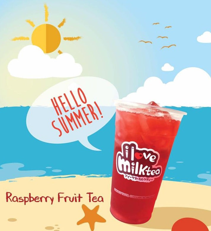 Raspberry Extra Large Fruit Tea - I Love Milktea