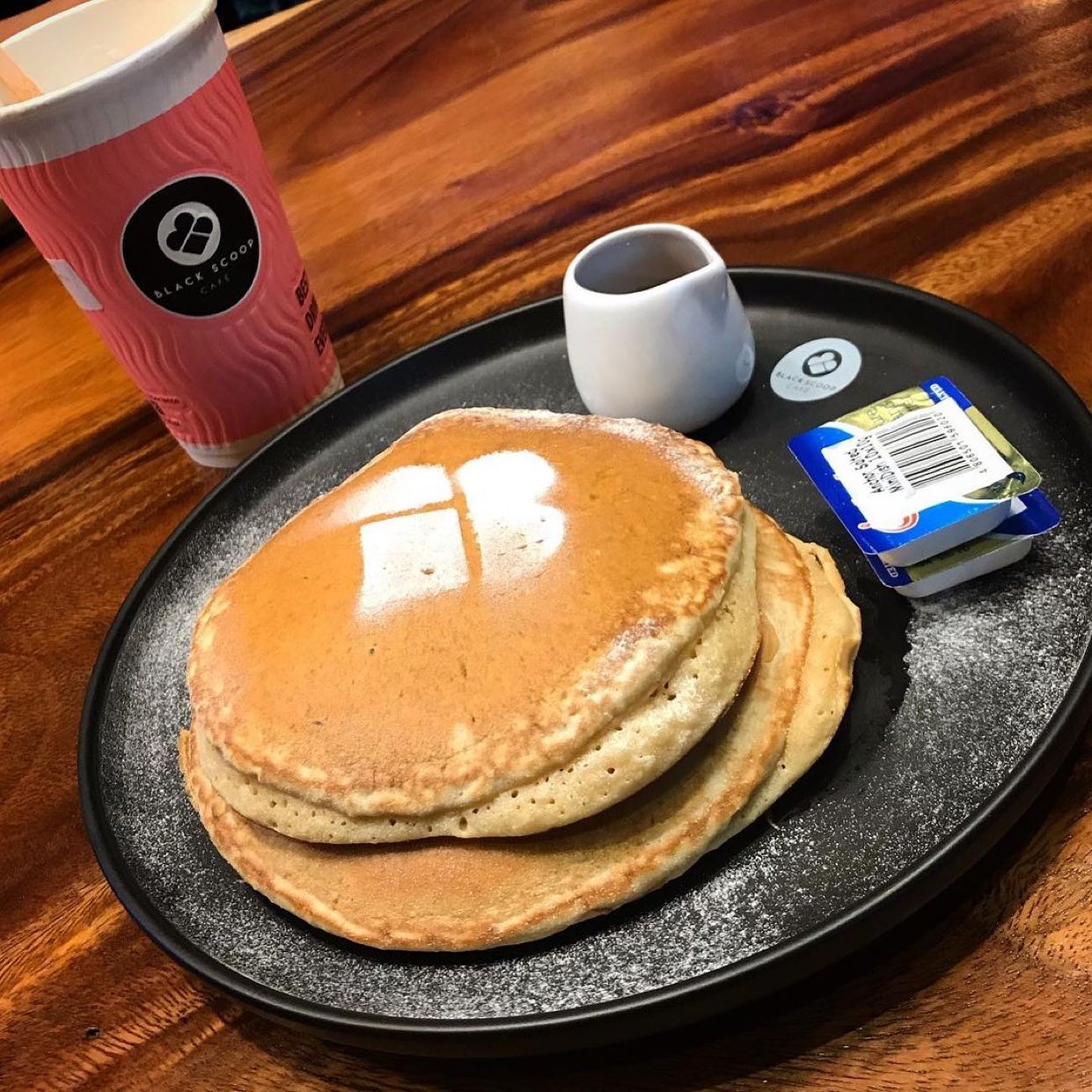 Regular Pancakes 2pcs. - Black Scoop Dagupan