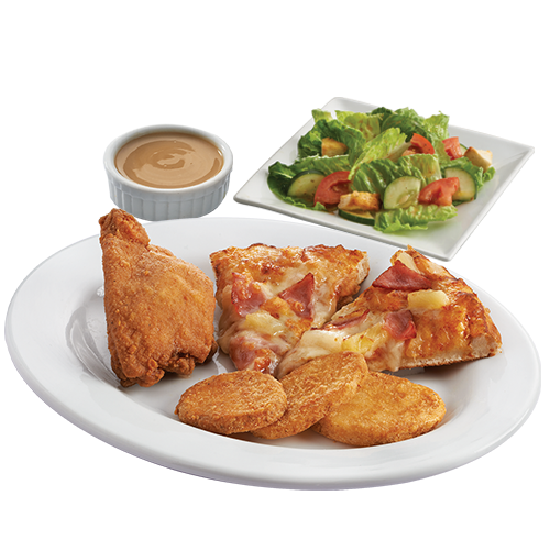 Salad Chicken N Pizza - Shakeys