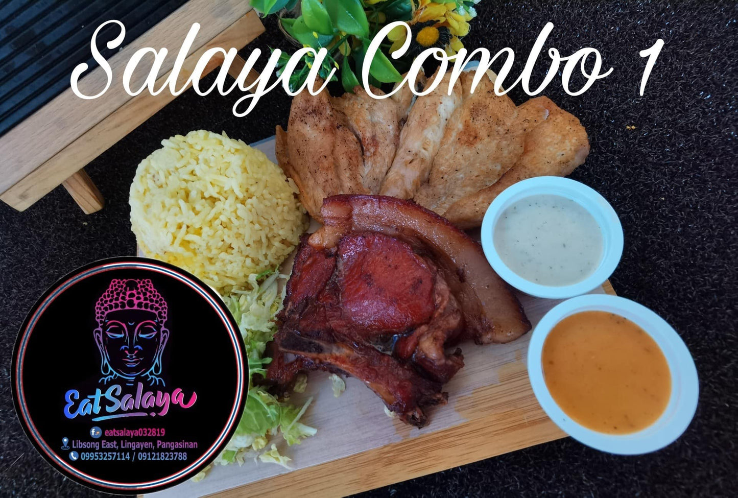 Salaya Combo 1 (Chicken & Pork) - Eatsalaya