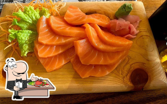 Salmon Sashimi - Hagemu Sushi & Ramen Bar