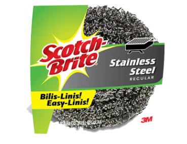 Scotch Brite Stainless Steel 8packs x 12pcs x 30g - JuanMart