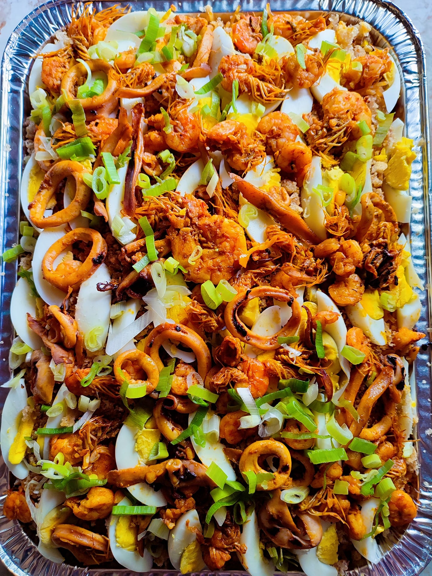 Seafood Pansit Malabon Xtra Large - Bebang's Kitchen