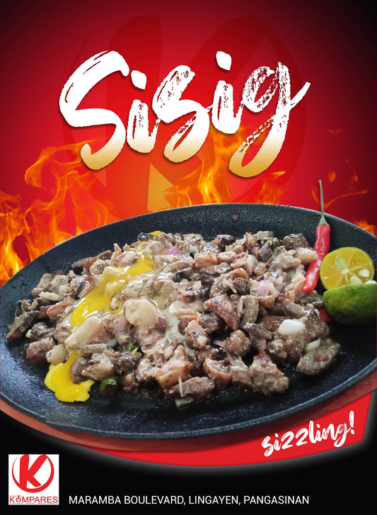 Sizzling Pork Sisig - Kumpares