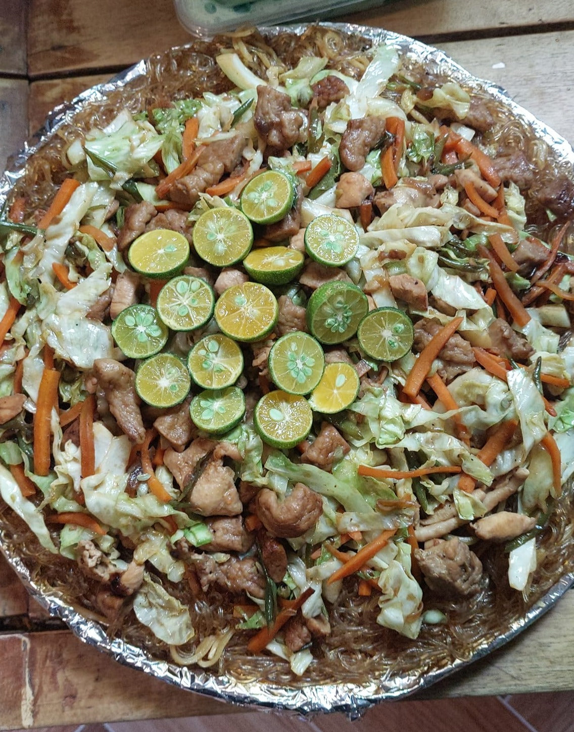 Solo Order Pancit Bihon Medium Bilao - Mitch's Desserts