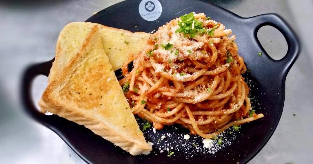 Spaghetti Bolognese Pasta - Black Scoop Dagupan