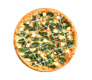 Spinach & Feta Regular Finest Pizza - Domino's Pizza