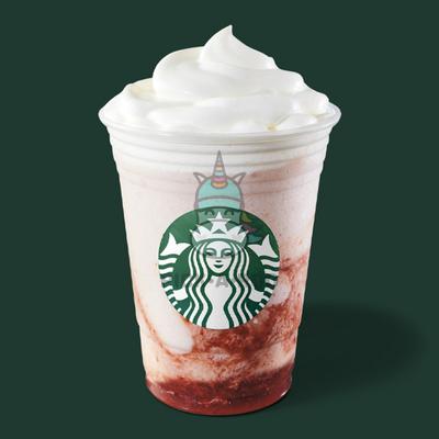 Strawberries & Cream Tall 12oz Frappuccino - Starbucks